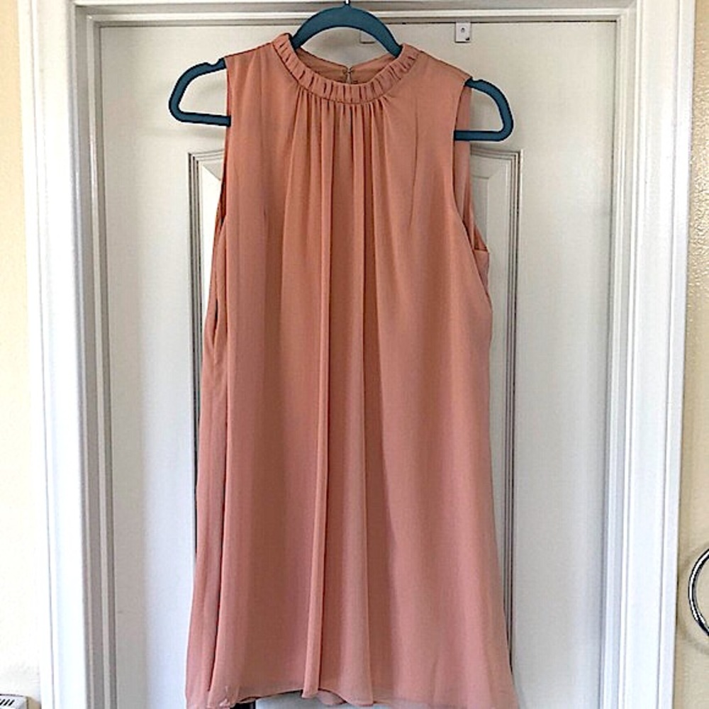 WAYF Sheer Swing Dress